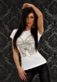 Tričko biele motýlik AD40